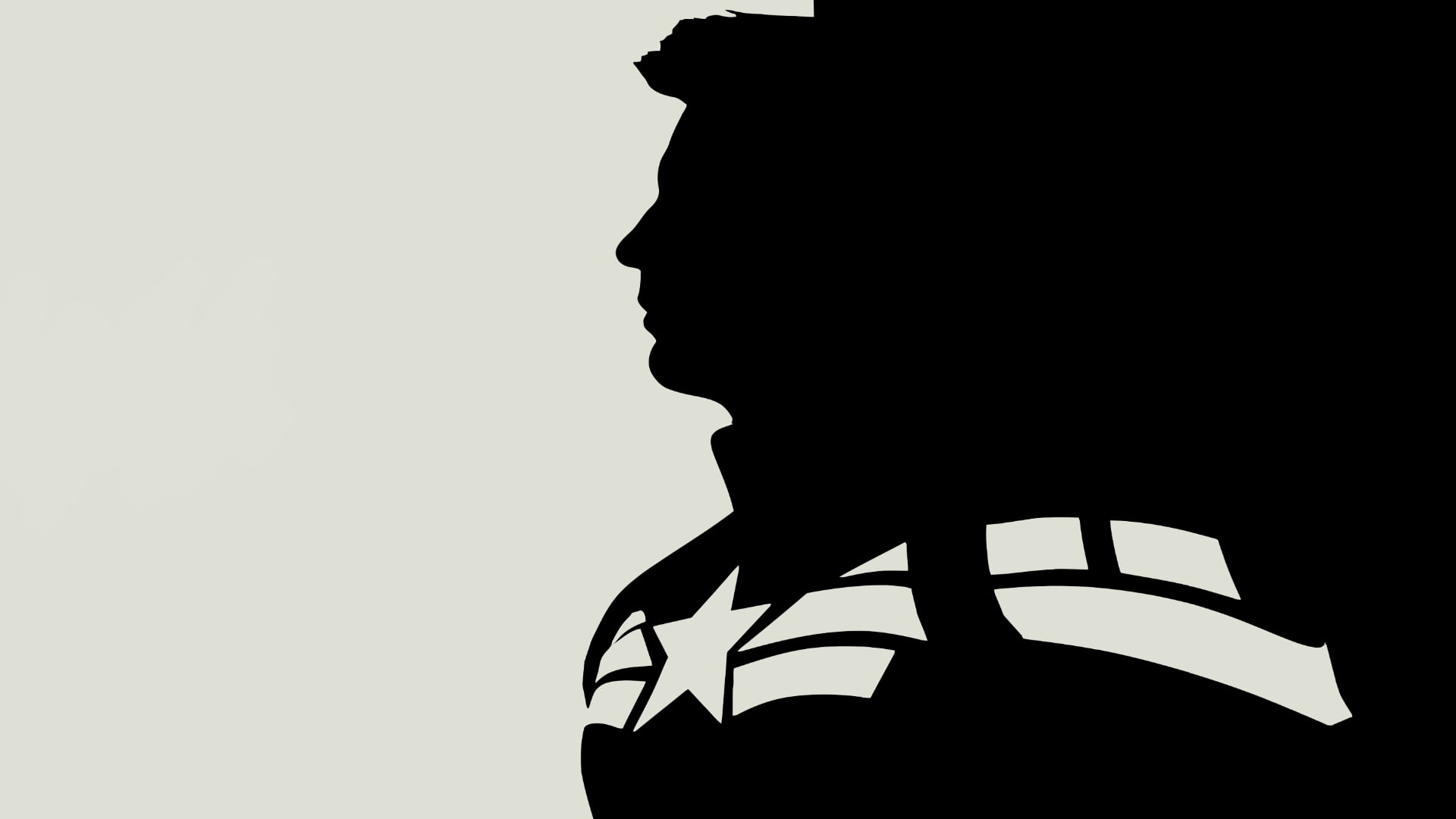 Captain America Silhouette Illustration Hd Wallpaper Wallpaper Flare 1920x1080 Captain America Silhouette Illustration Hd Wallpaper Wallpaper Flare
