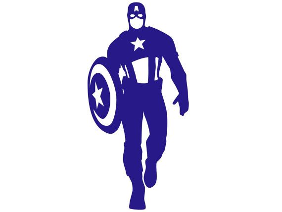 Captain America Silhouette Paper Ephemera Stencil 570x428 Captain America Silhouette Paper Ephemera Stencil