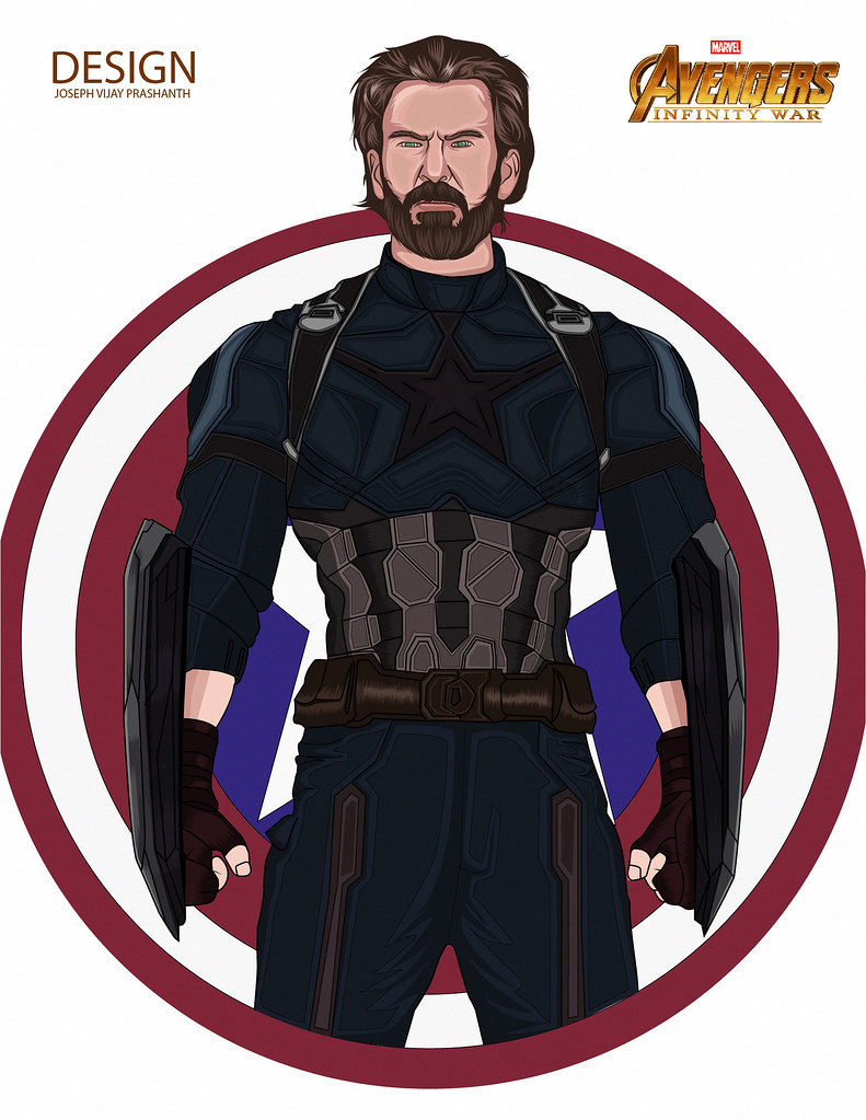 791x1023 Captain America Vector Art Josephvijay Prashanth