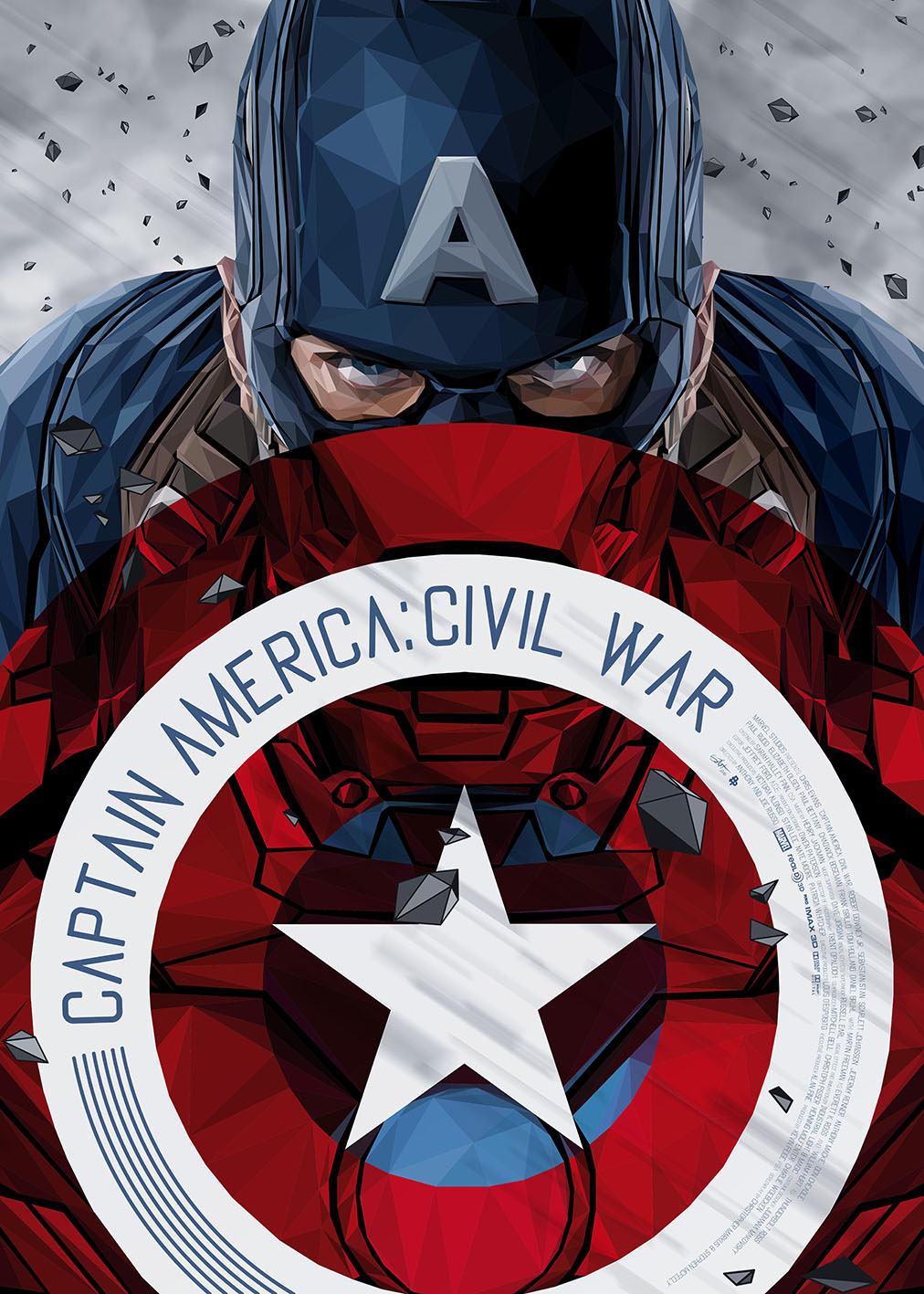 1012x1417 Captain America Civil War On Behance