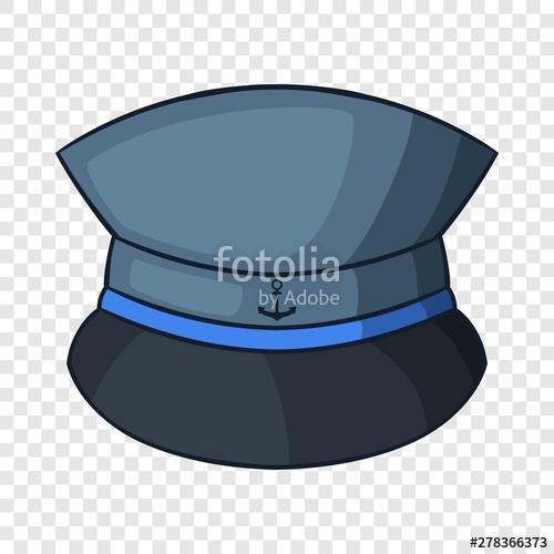 500x500 Captain Hat Icon Cartoon Illustration Of Captain Hat Vector Icon