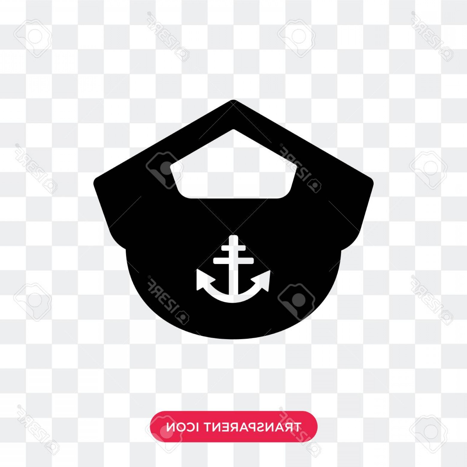 1560x1560 Capitan Hat Transparent Background