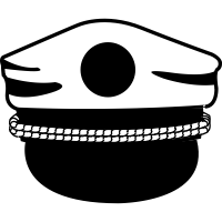 200x200 Captain Hat Icons