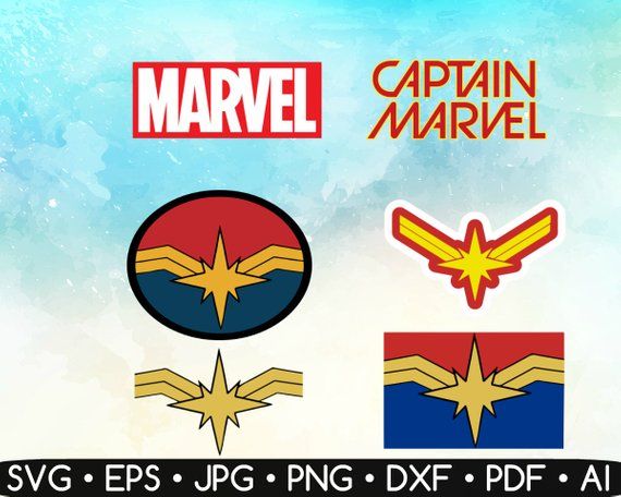 570x456 Captain Marvel Logo Captain Marvel Female Marvel