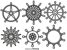 268x200 Ship Wheel Free Vector Art