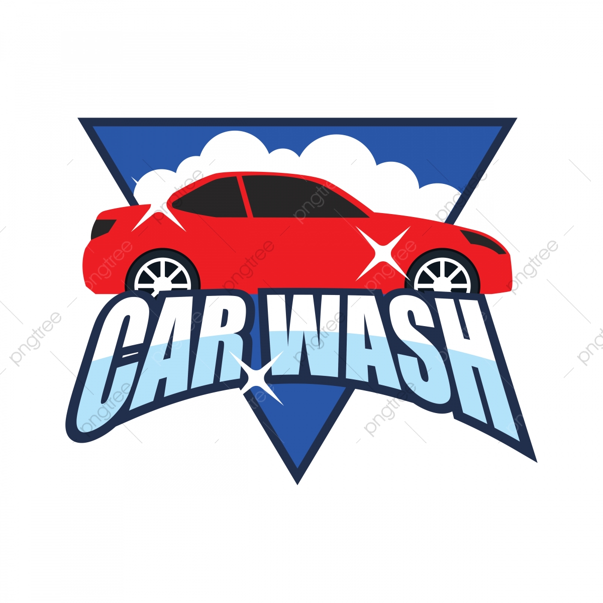 1200x1200 Wash Car Abstract Font With Red Car, Car Wash, White Car, Blue Car