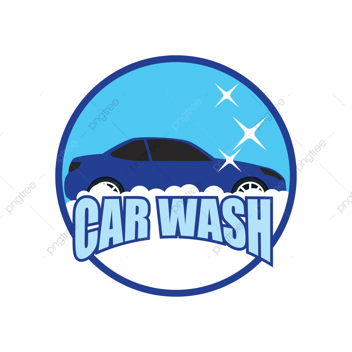 1200x1200 Wash Car With Blue Car Abstract Font, Car Wash, White Car, Blue