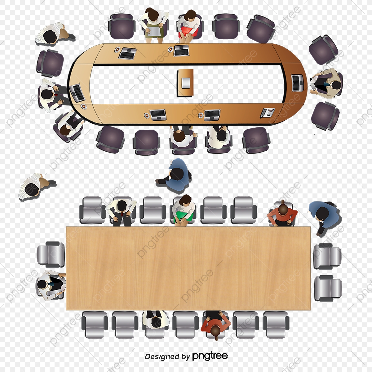 Vector Aerial Conference Table, Top View, Plan View, Overlook Png 1200x1200 Vector Aerial Conference Table, Top View, Plan View, Overlook Png