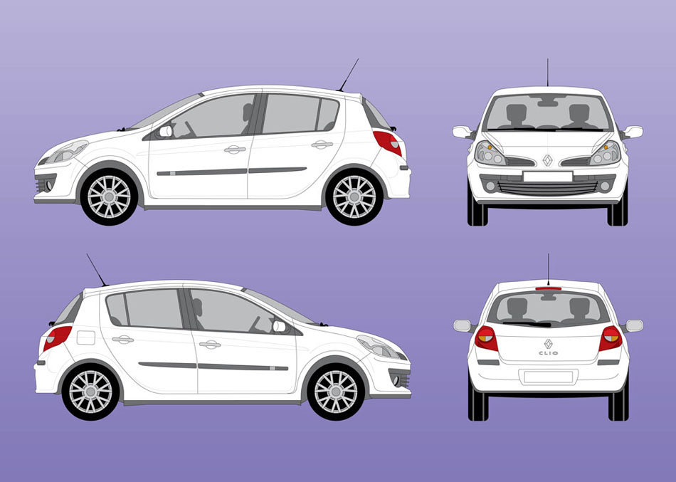 Car Plan View Vector at Vectorified.com | Collection of Car Plan View ...