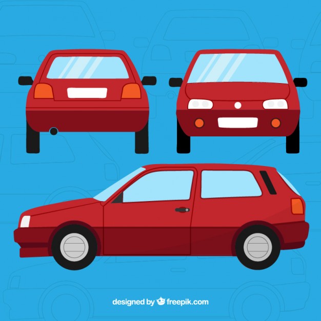626x626 Red Car Free Vectors Ui Download