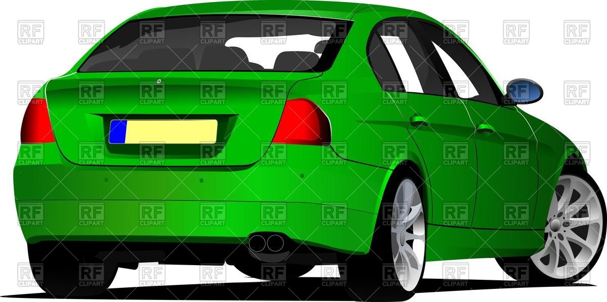 1200x598 Green European Sedan Car