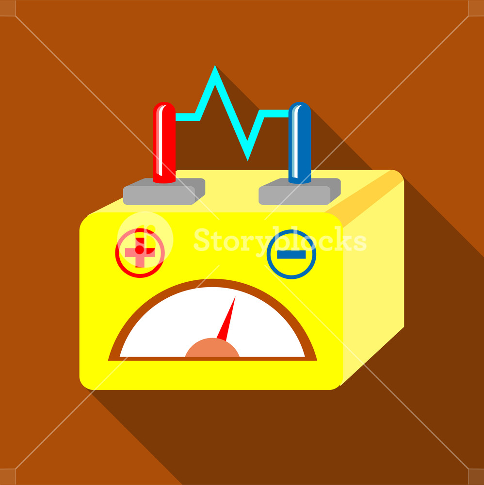 998x1000 Car Battery Icon Flat Illustration Of Car Battery Vector Icon