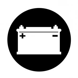 300x300 Car Battery Icon Design Vector Cultracing