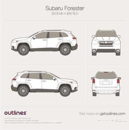 Subaru Forester Mk V Sk Suv Drawings 448x450 Subaru Forester Mk V Sk Suv Drawings