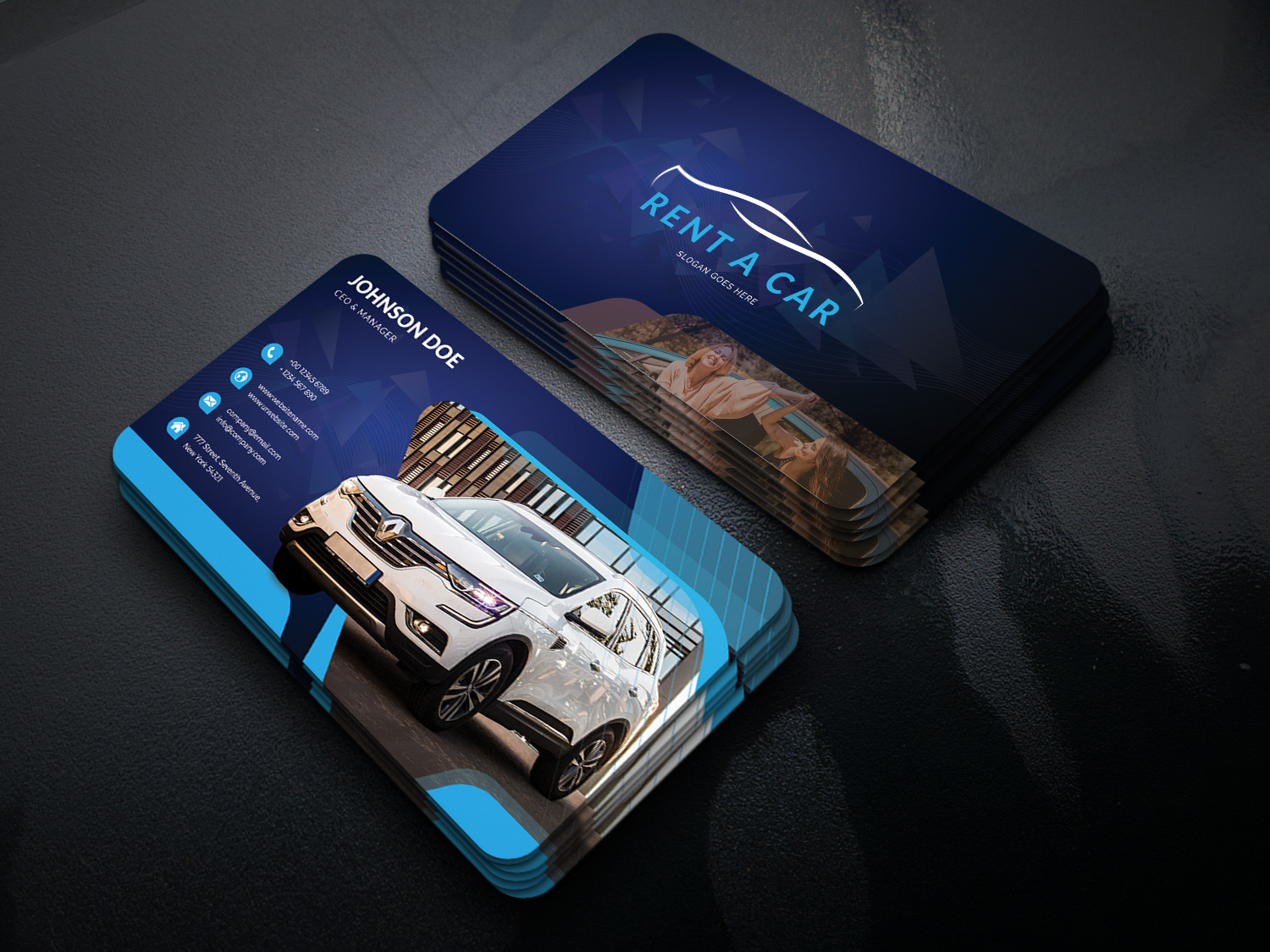 Car Business Card Vector At Collection Of Car Business Card Vector Free For 0577