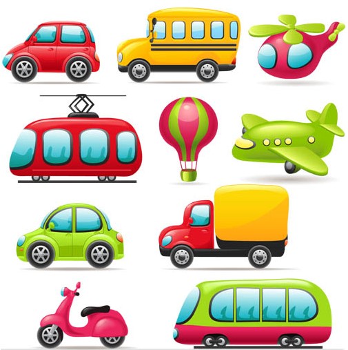 Cartoon Transport Icons Vector Free Download 505x507 Cartoon Transport Icons Vector Free Download
