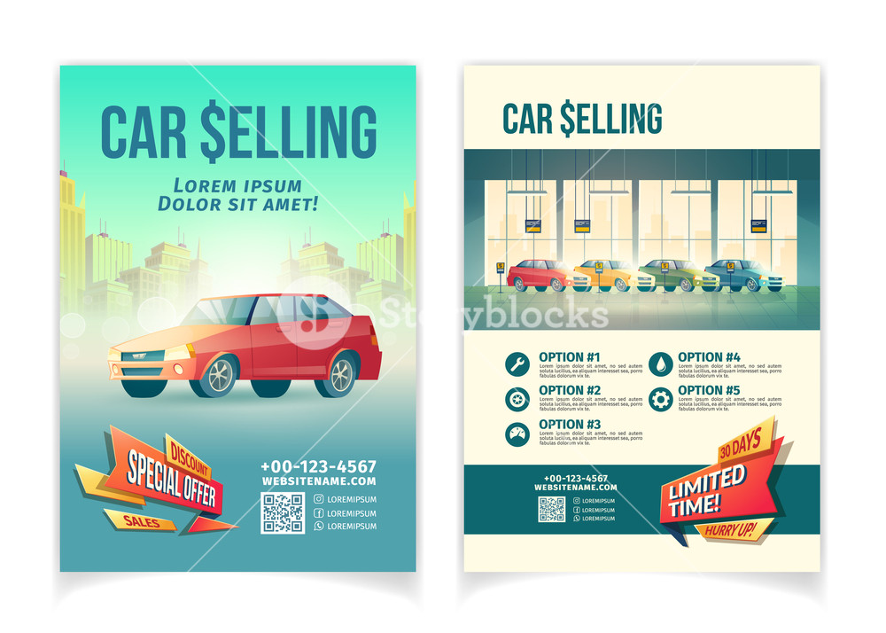 Car Selling Limited Time Special Offer Cartoon Vector Advertising 1000x714 Car Selling Limited Time Special Offer Cartoon Vector Advertising