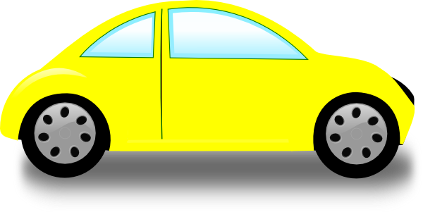 Yellow Car Clip Art 600x301 Yellow Car Clip Art