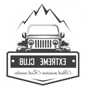 300x300 Off Road X Extreme Car Club Logo Template Vector Symbol F