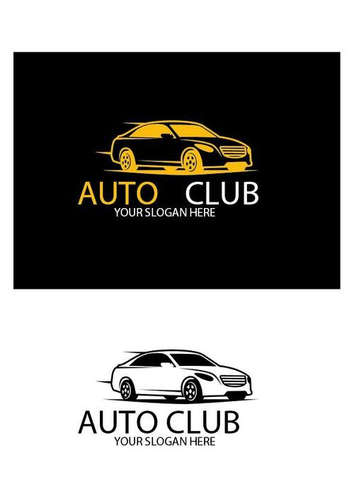 500x708 Auto Club Logo Vector Free Download