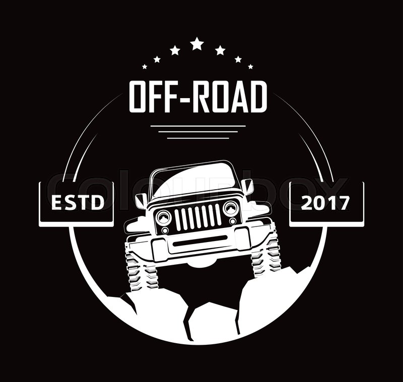 800x759 Off Road Extreme Car Club Logo Stock Vector Colourbox