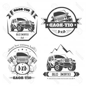 300x300 Photostock Vector Off Road X Extreme Car Club Logo Templates