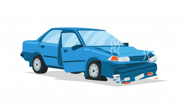 Car Crash Vector