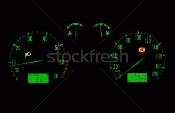 Car Dashboard Vector Illustration Roman Dekan 600x387 Car Dashboard Vector Illustration Roman Dekan