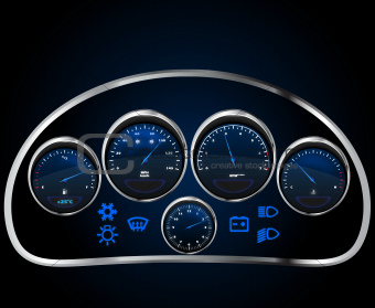 Image Vector Realistic Car Dashboard From Crestock Stock 340x279 Image Vector Realistic Car Dashboard From Crestock Stock
