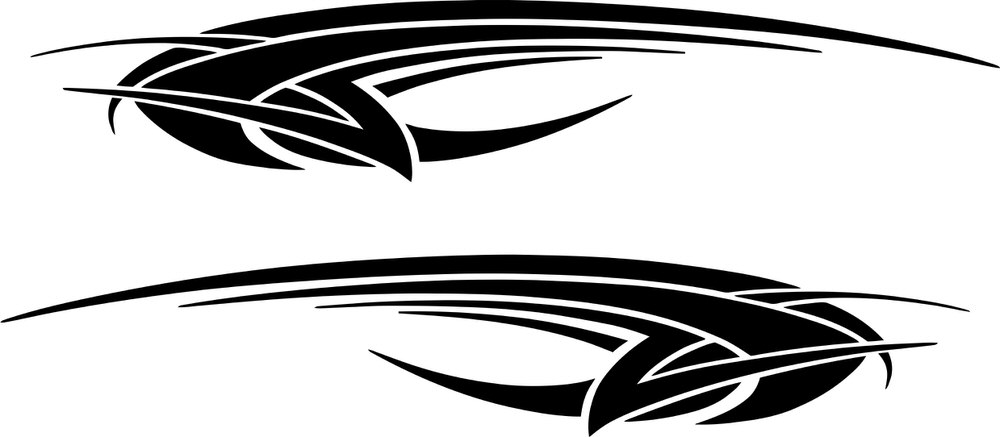1000x437 Car Decals Free Vector Cdr Download