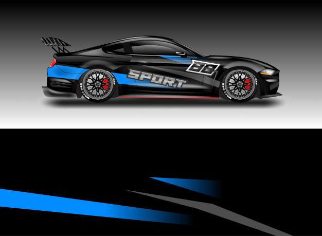 626x459 Car Decal Wrap Vector Designs Vector Premium Download