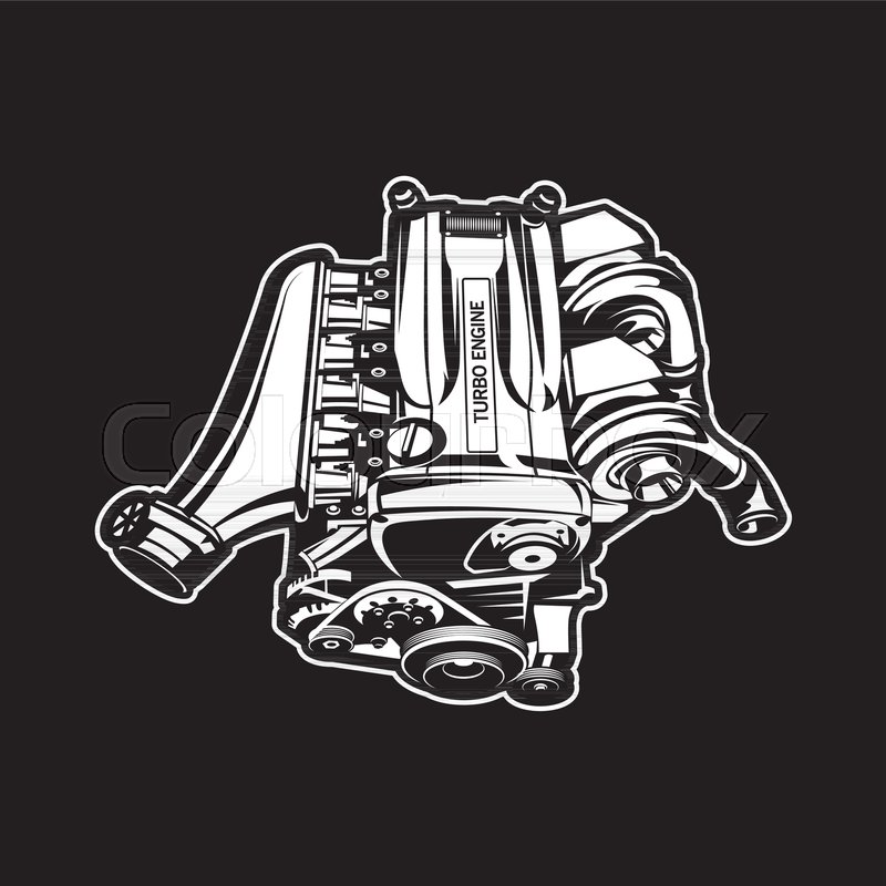 Car Engine Muscle Car Engine Speedster Stock Vector Colourbox 800x800 Car Engine Muscle Car Engine Speedster Stock Vector Colourbox