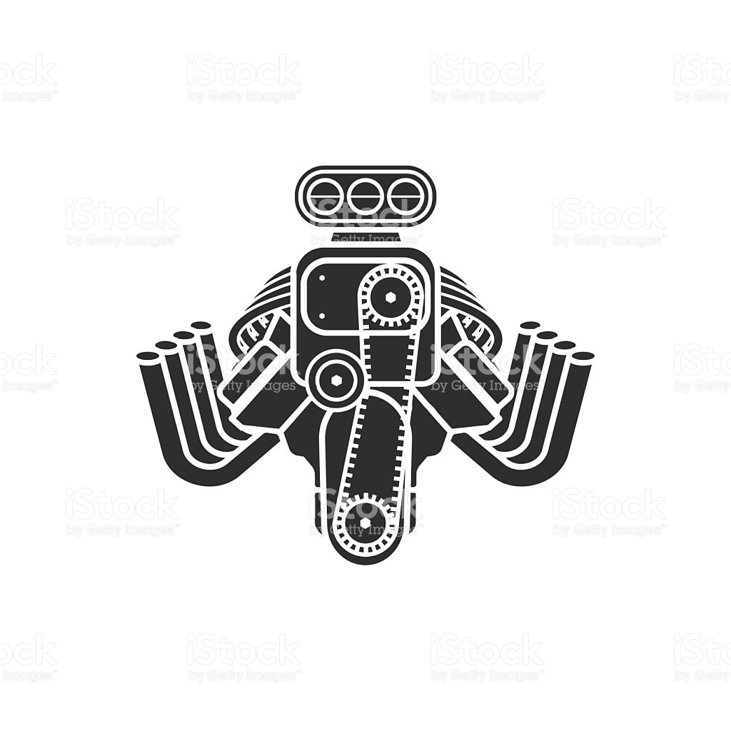 1024x1024 Engine Icon Vector