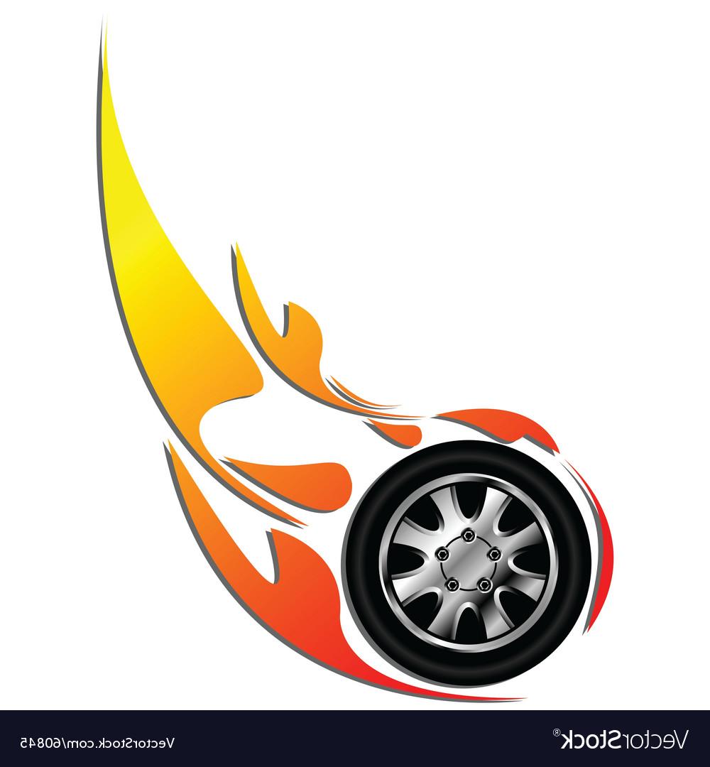 1000x1080 Unique Realistic Flames On Cars Vector Cdr Free Vector Art