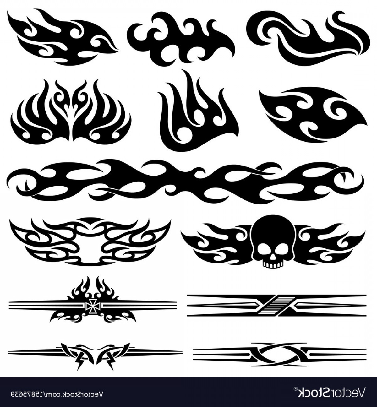 1200x1296 Vehicle Motorcycle Flames Design Racing Car Vector Catchsplace