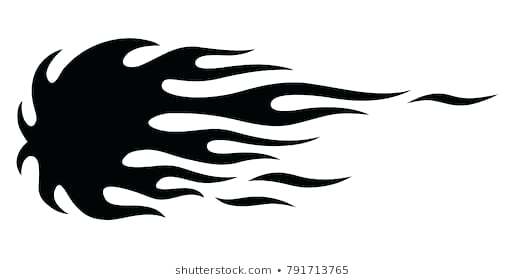 525x280 Hot Rod Flames Template