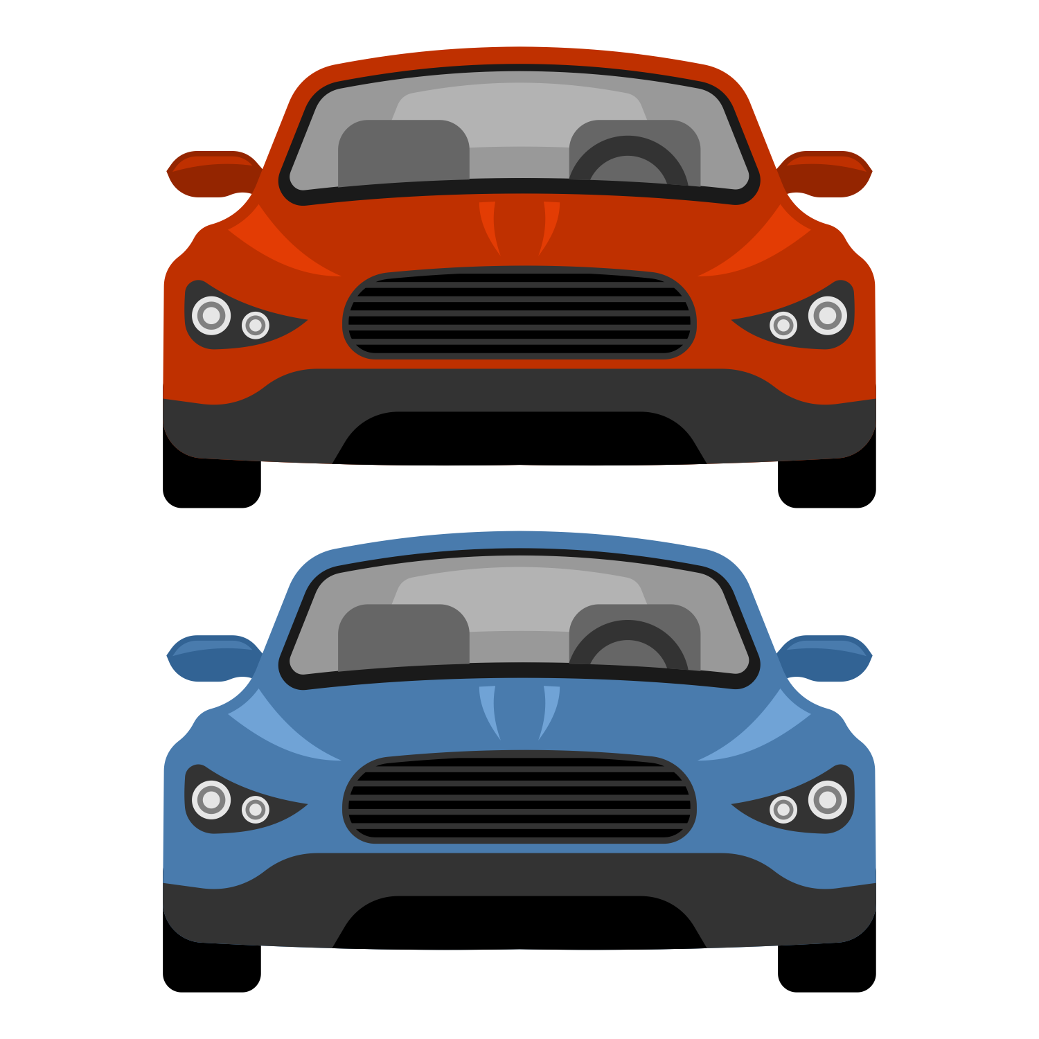 Vector For Free Use Car Front View 1500x1500 Vector For Free Use Car Front View