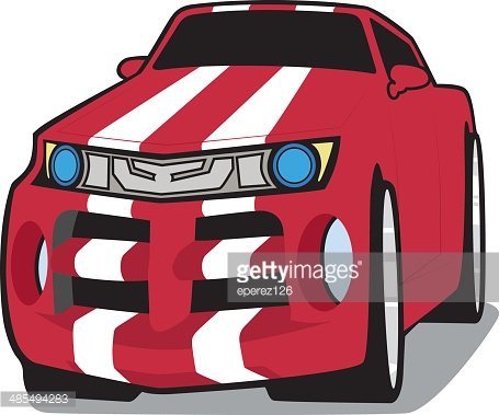 455x379 Cool Vector Front View Premium Clipart