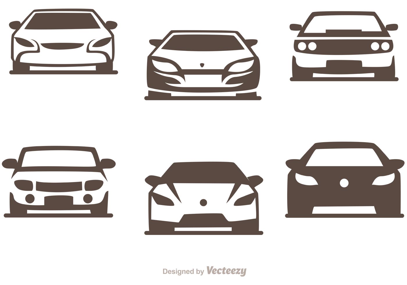 1400x980 Car Front Free Vector Art