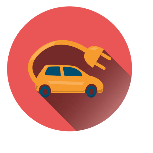 Electric Car Circle Icon 512x512 Electric Car Circle Icon