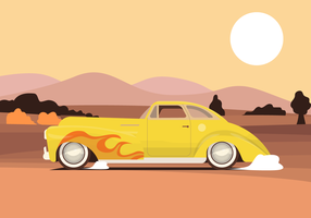 286x200 Classic Car Free Vector Art