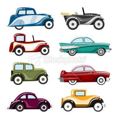380x380 Classic Car Illustration Kk Scene Cars In Car