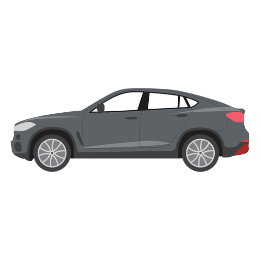 512x512 Black Car Illustration