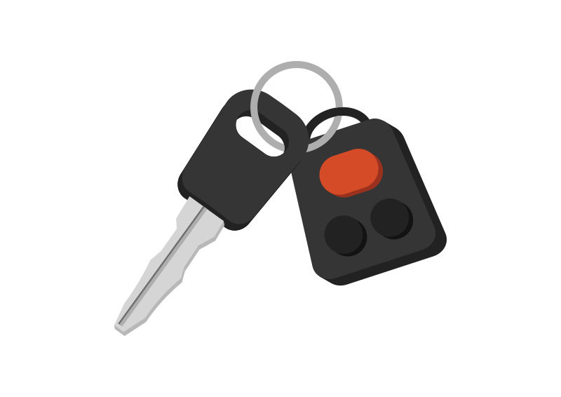 Car Key Free Flat Vector 800x566 Car Key Free Flat Vector
