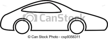 450x165 Collection Of 'car Line Drawing' Download More Than Images