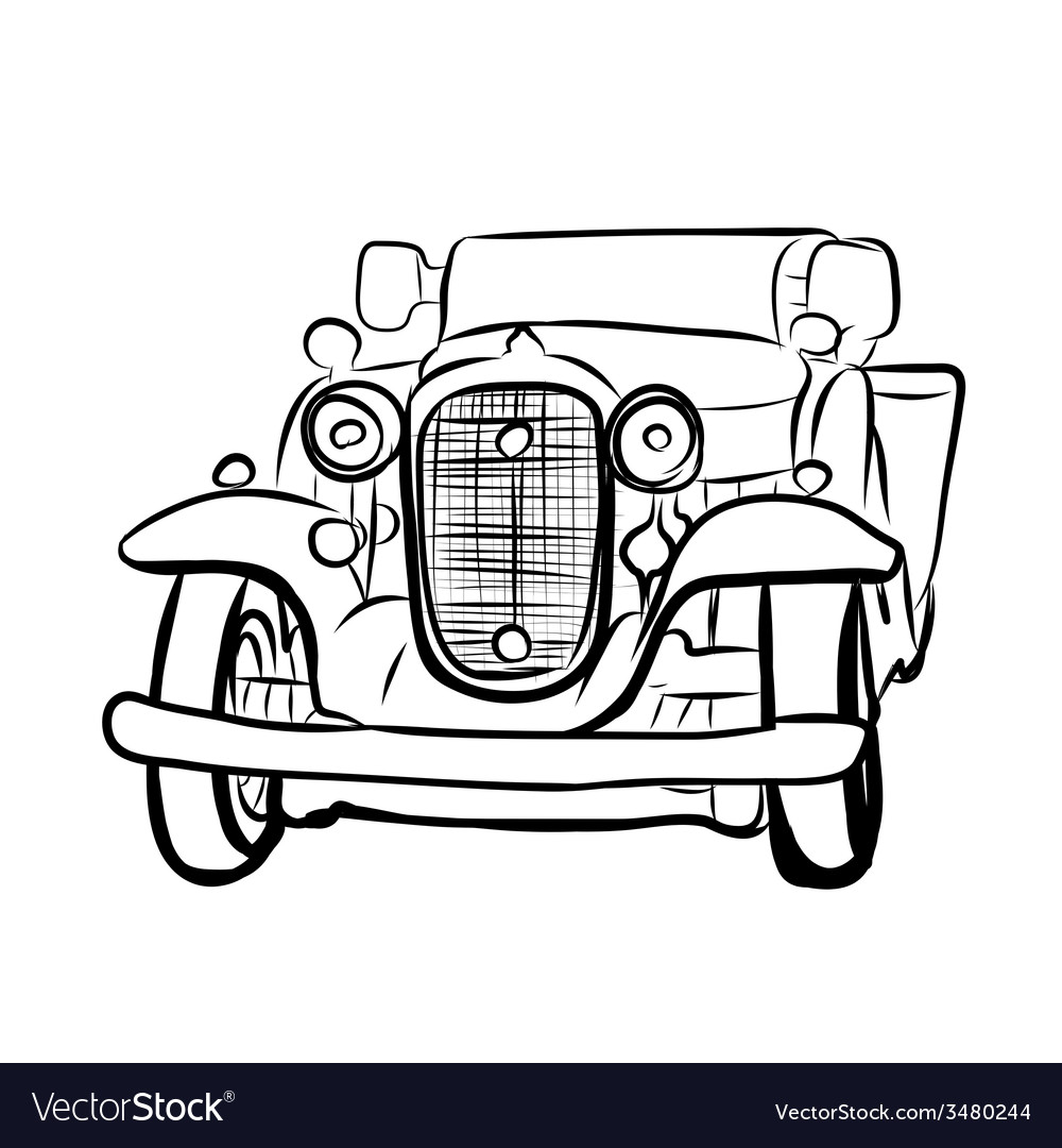 1000x1080 Collection Of 'car Vector Drawing' Download More Than Images