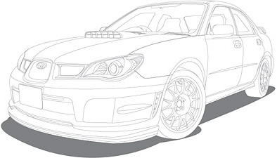 394x225 Line Drawing Vehicle Car Vector Free Vector In Adobe Illustrator
