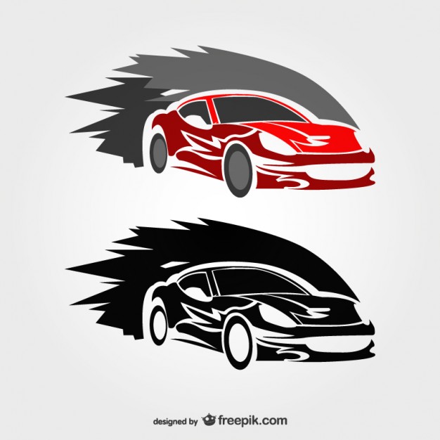 626x626 Fast Race Car Logos Vector Free Download