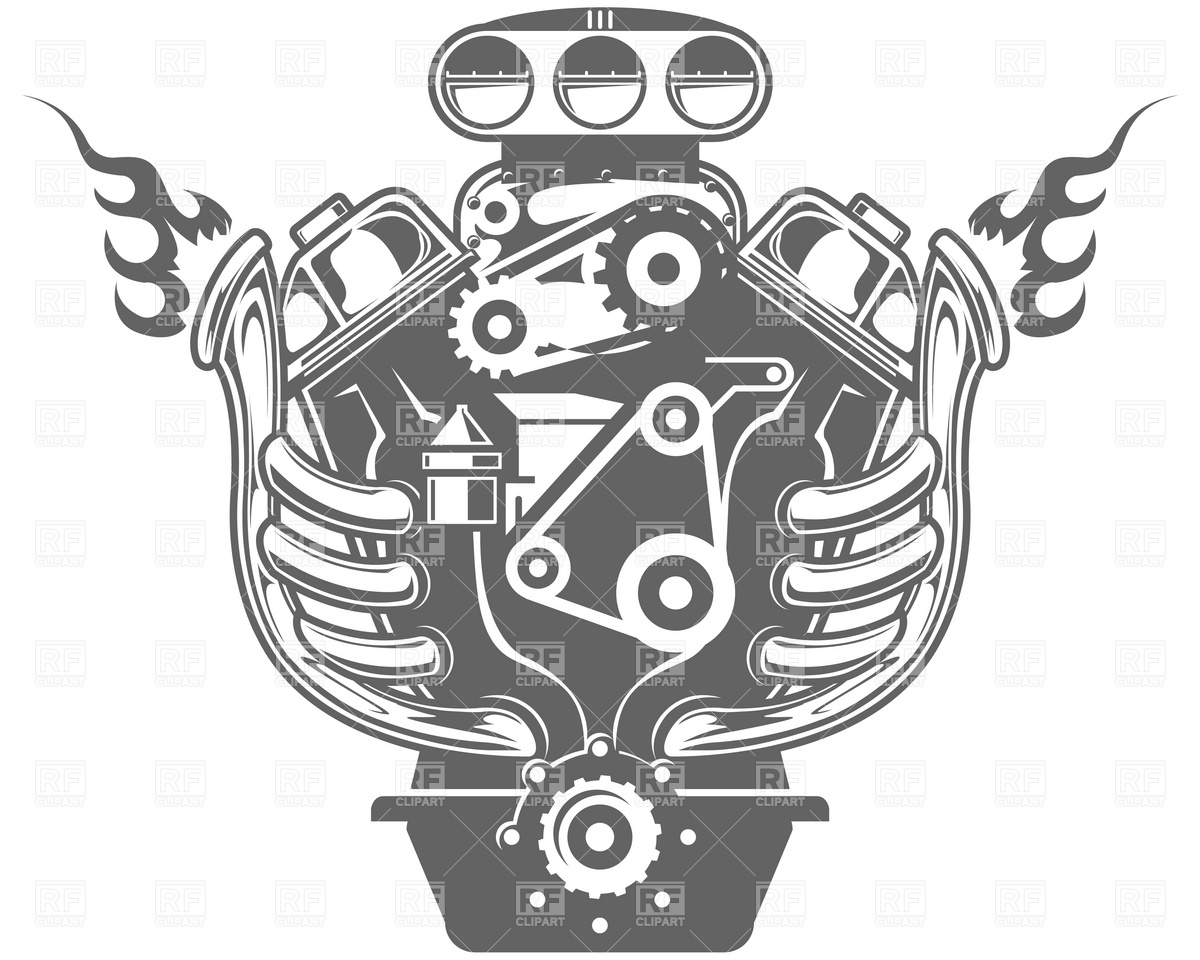 1200x960 Racing Engine Vector Image Of Technology Good