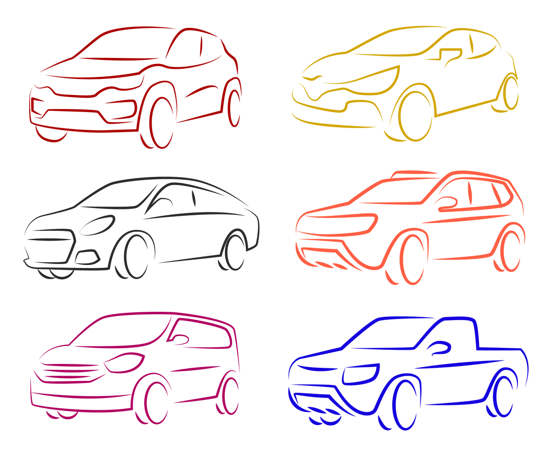 1136x936 Free Renault Car Outline Vector Vector Art Graphics